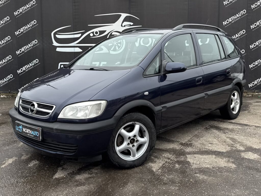 Opel Zafira A · Рестайлинг
